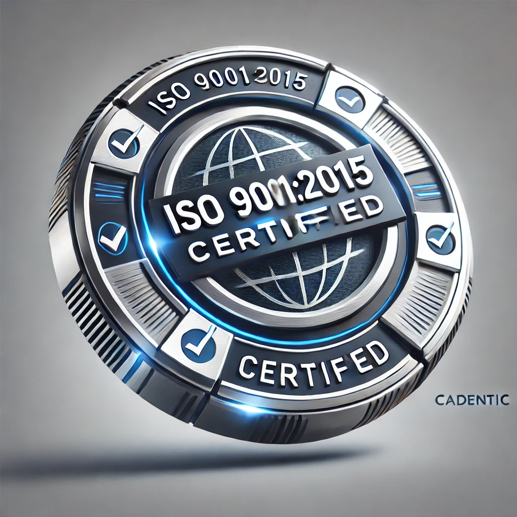 ISO badge for website CADENTIC®